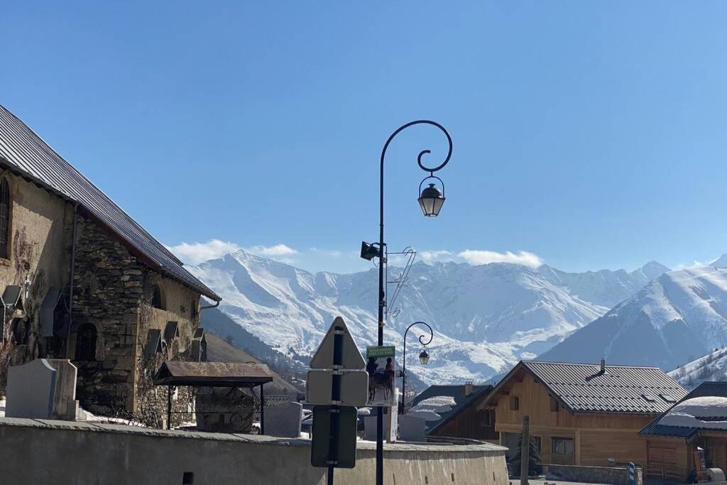 Saint-Sorlin-dʼArves Logement 4/6 Personnes A La Montagne Avec Piscine 아파트 외부 사진